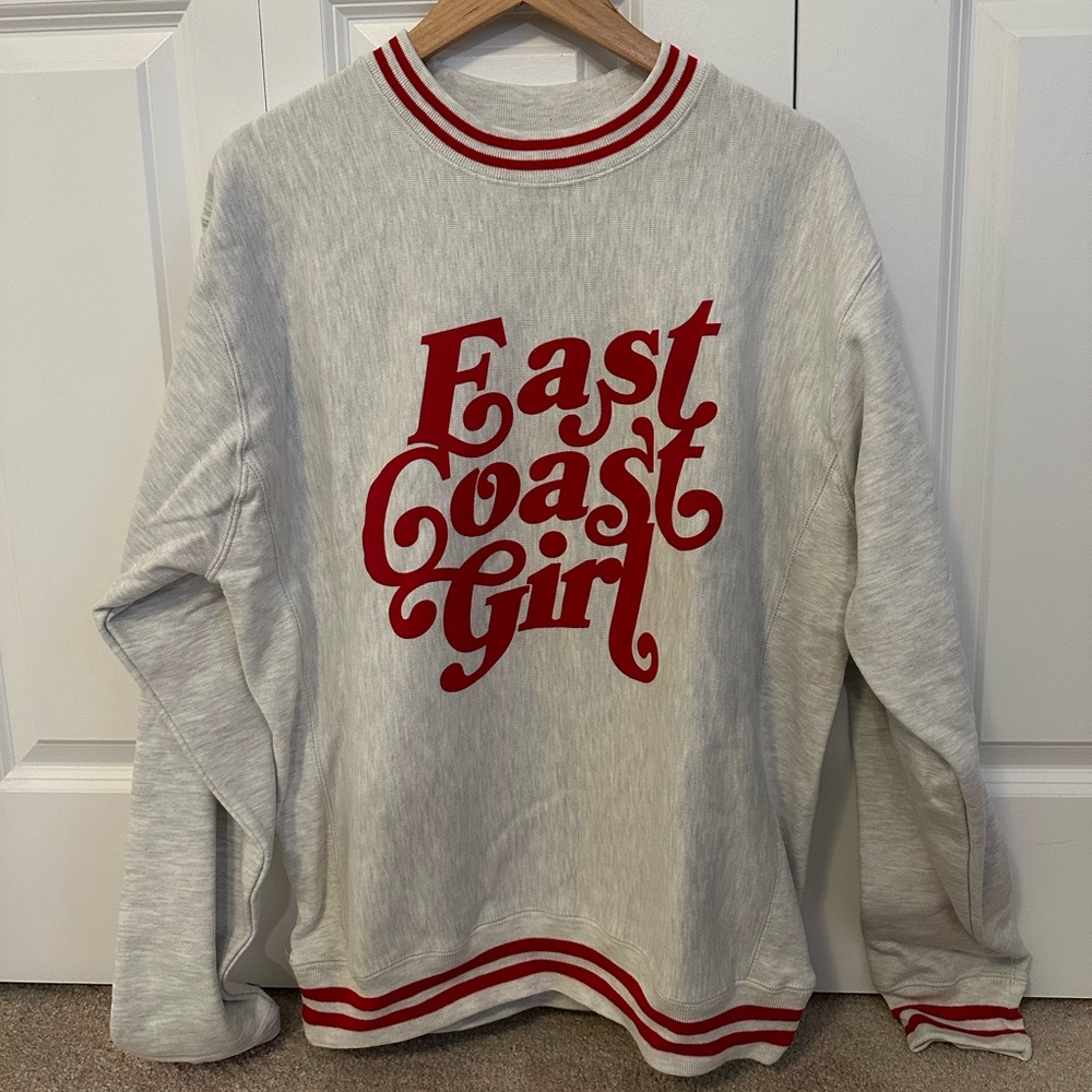 Barstool East Coast Girl Sweatshirt Brianna Chicken Fri Merch
